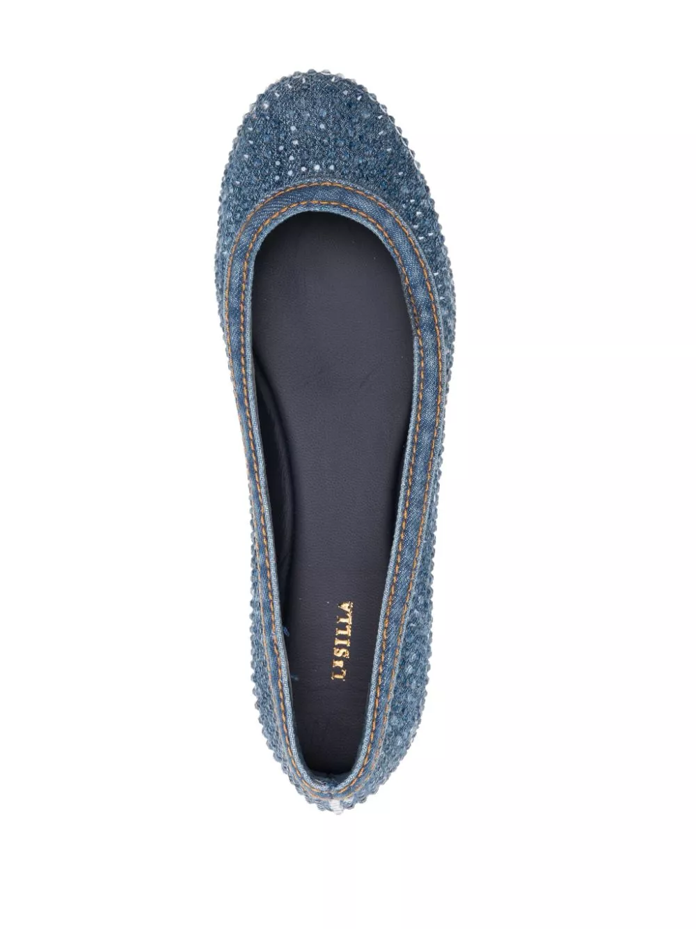 Affordable Le Silla Duchess denim ballerina shoes Women 0113