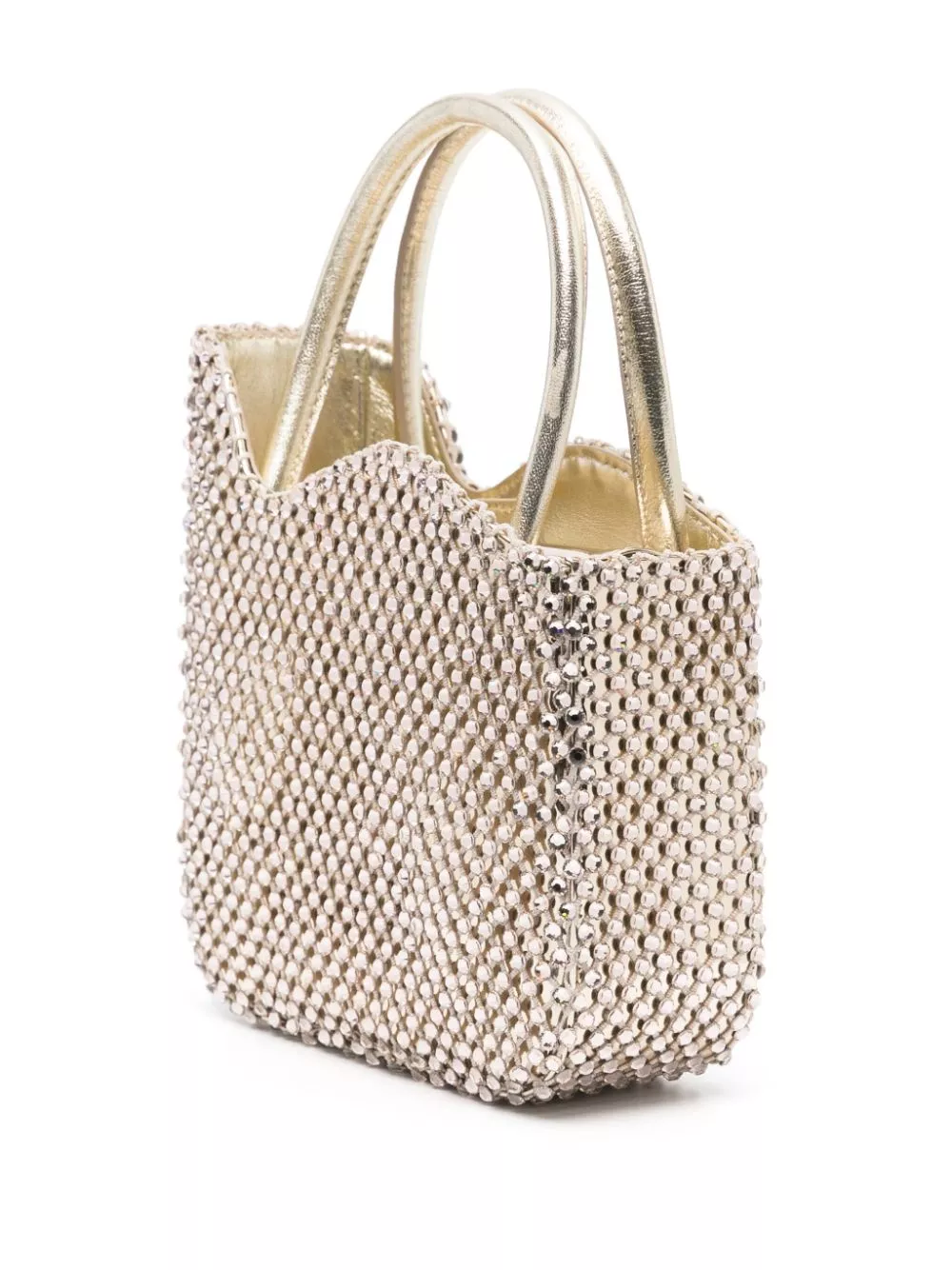 Affordable Le Silla small Ivy rhinestone-mesh tote bag Women 0114