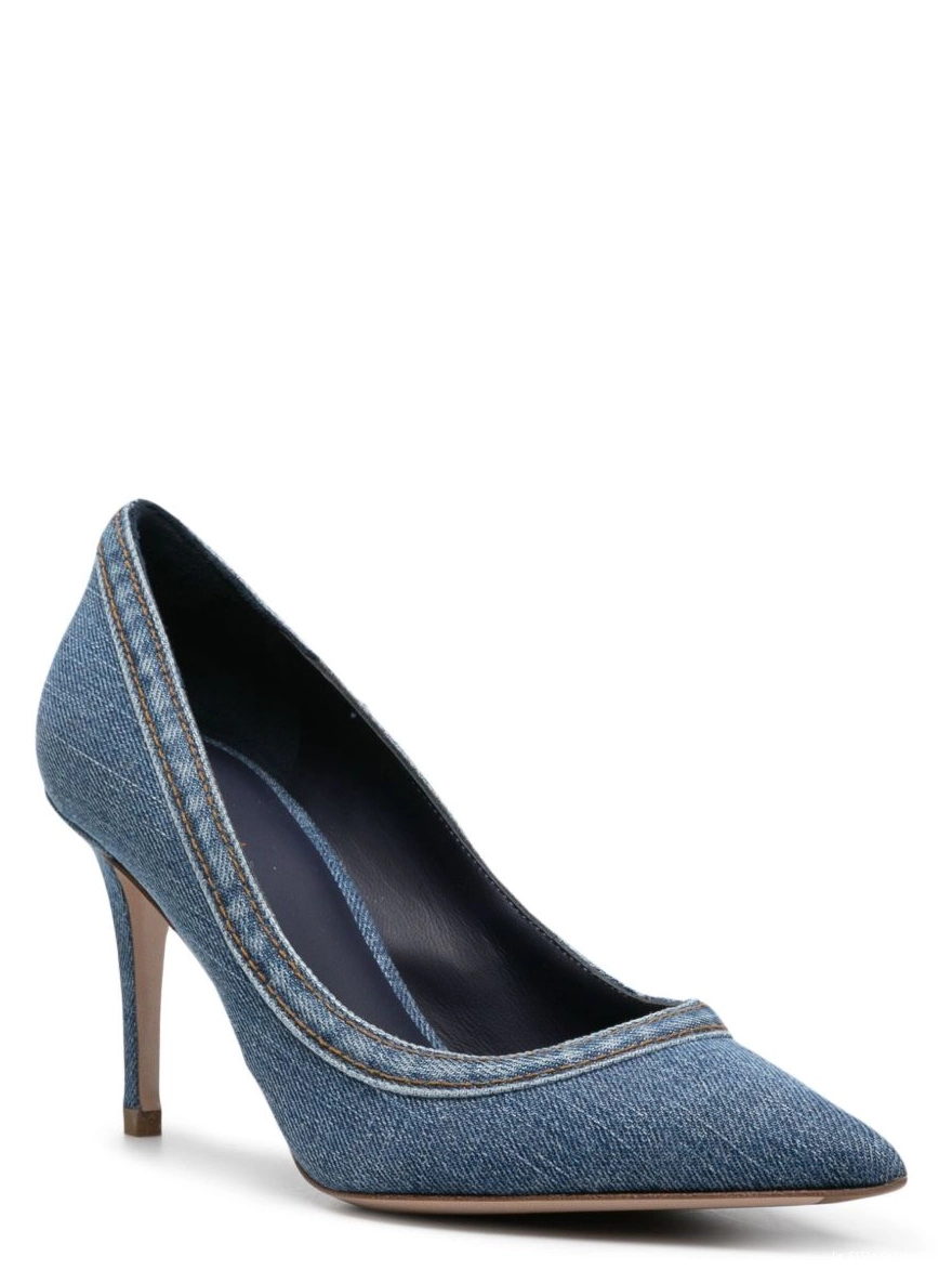 Affordable pumps Silla Le Women 90mm Eva denim 0315