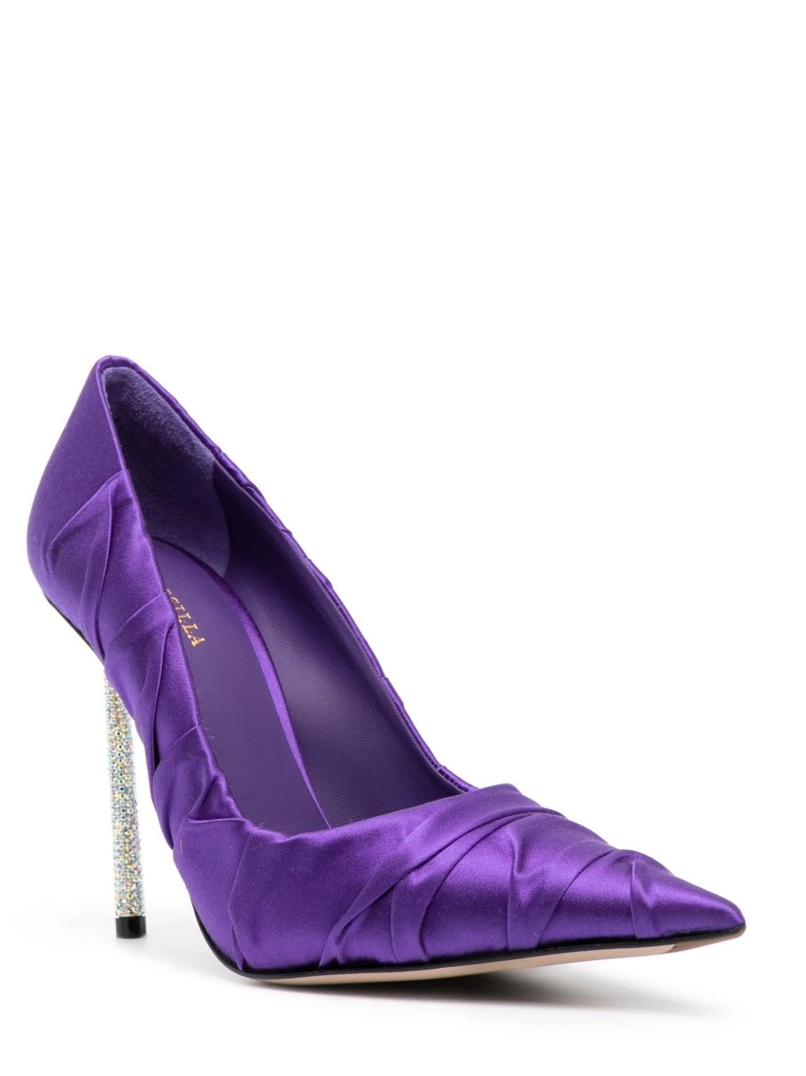 Affordable Silla pumps satin-finish 115mm Le Women Fedra 0315